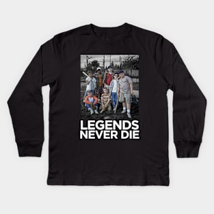 LEGENDS NEVER DIE !!! Kids Long Sleeve T-Shirt